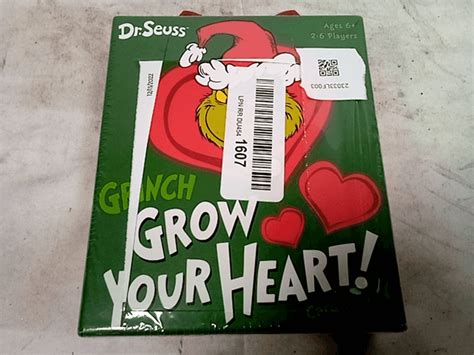 Funko Dr Seuss Grinch Grow Your Heart Card Game Dutch Goat