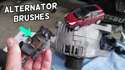 Hyundai Tucson Alternator Not Charging Alternator Brushes Replacement Youtube