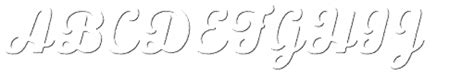Ut Triumph Press Shadow Font Script Decorative What Font Is