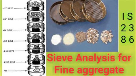 Sieve Analysis Fine Aggregate Test Method As Per Site Conditions YouTube