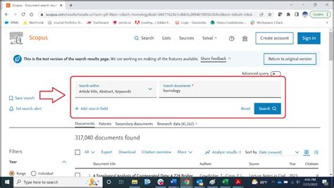 Try The Redesigned Scopus Search Results Page Elsevier Scopus Blog