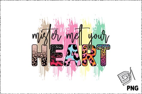 Mister Melt Your Heart Sublimation Graphic By Designmaster · Creative