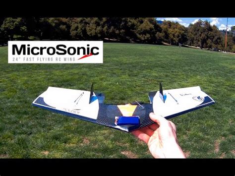 Diy Build Your Own Microsonic Inch Fast Flying Wing Rc Airplane