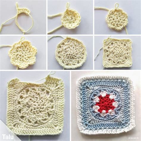 Muster für granny squares anleitung und ideen zum häkeln Artofit