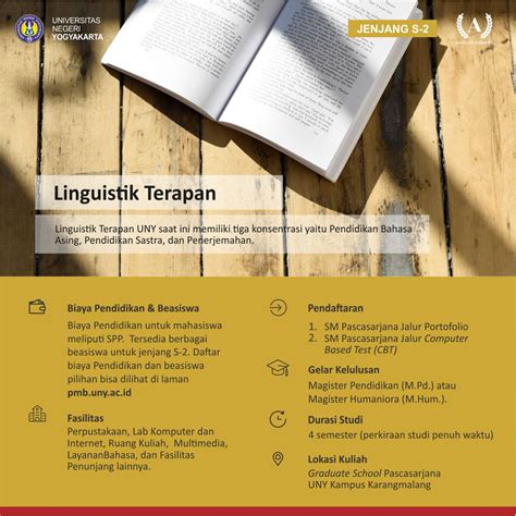 S Linguistik Terapan Pmb Uny