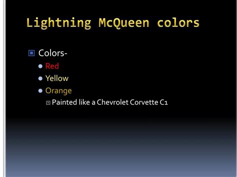 PPT - Lightning McQueen PowerPoint Presentation, free download - ID:6503129