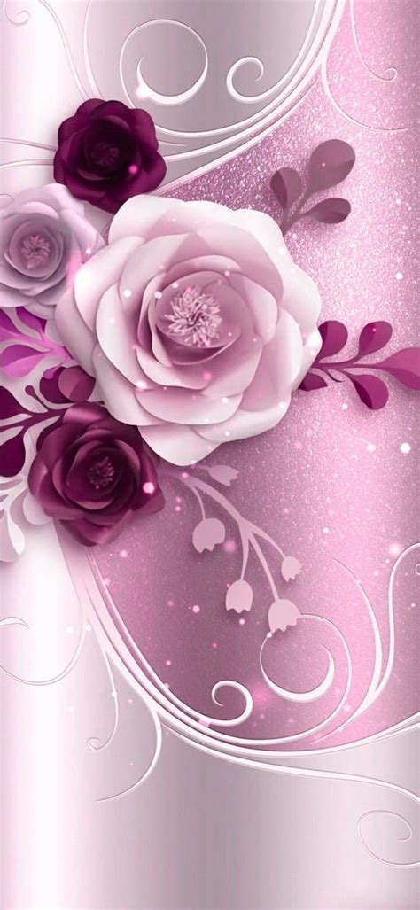 Pin By Eleftheria Merkoulidi On Beautiful Elegant Wallpaper Floral Wallpaper Iphone Glitter