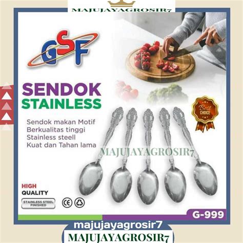 Jual Sendok Makan Gsf G Sendok Gsf G Sendok Makan Motif