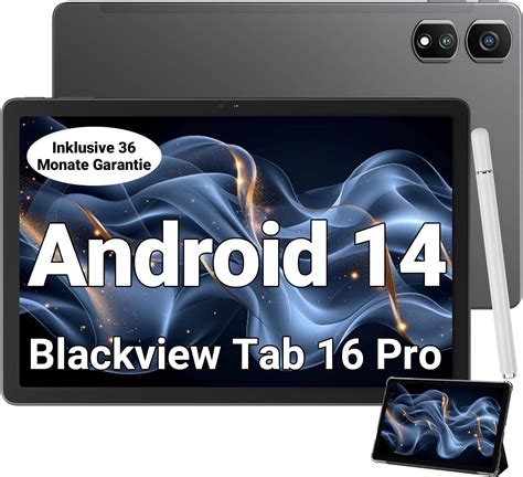 Blackview Tab 16 Pro Tablet Android 14 16GB RAM 256GB ROM Gaming