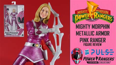 Power Rangers Lightning Collection MMPR METALLIC PINK RANGER Kat Hasbro