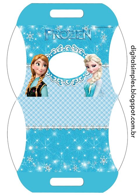 Festa Tema Frozen Para Imprimir Gr Tis Convites Digitais Simples