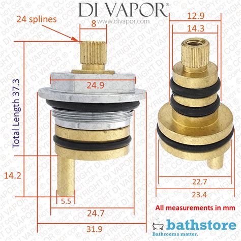 Bathstore Diverter For Bensham Bath Shower Mixer Bs41500080024xcth