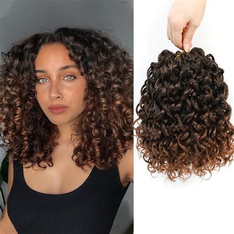 Amazon Gogo Curl Crochet Hair 10 Inch Short Curly Crochet Hair