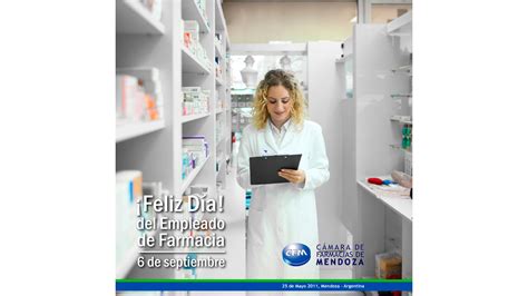 Día del Empleado de Farmacia 6 de septiembre Cámara de Farmacias de