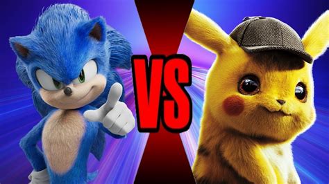 Movie Sonic Vs Detective Pikachu Youtube