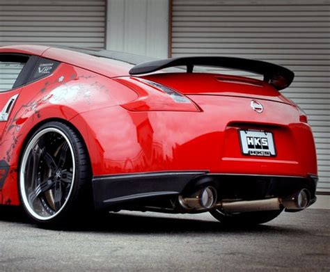 370z Exhaust system