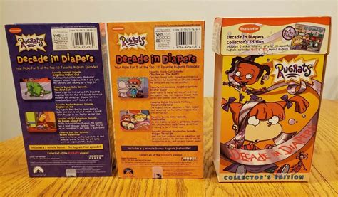 Rugrats Decade In Diapers Vhs