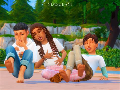 Best Friends Child Pose Pack In 2020 Friend Poses Sims 4 Children Kid