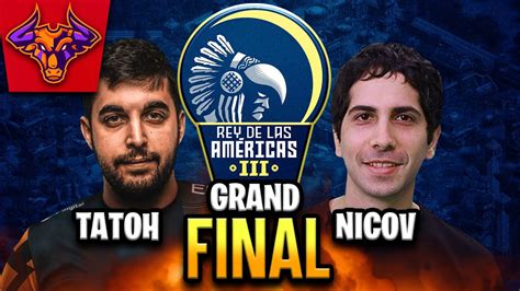 TaToH Vs Nicov Grand Final King Of Americas 3 000 Aoe2 Americas