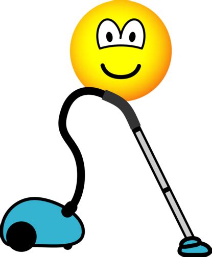 Vacuum Cleaner Emoticon Emoticons Emofaces