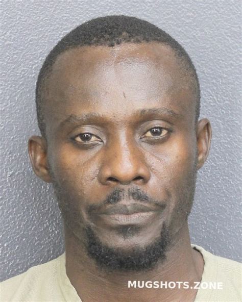 EUGENE EDMOND 08 27 2022 Broward County Mugshots Zone