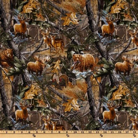 Realtree Animals Allover Multi Fabric Animals Realtree Camo Fabric