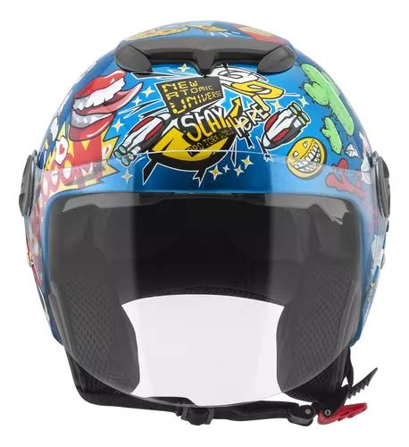 Capacete New Atomic Viseira Culos Solar Biz Scooter Frete Gr Tis