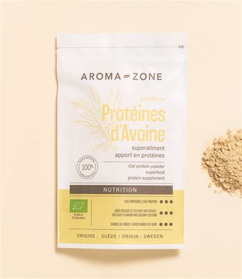 Poudre de Protéines d Avoine BIO Aroma Zone