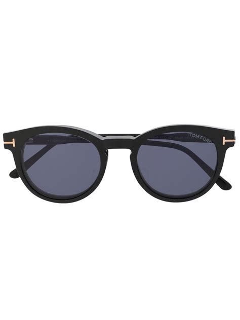 Tom Ford Eyewear Bril Met Rond Montuur Farfetch