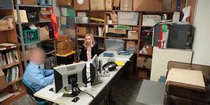 Blonde Teen Thief Caught Stealing And Fucked By Security Tnaflix