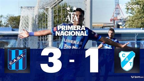 San Telmo 3 1 Temperley Primera Nacional Fecha 12