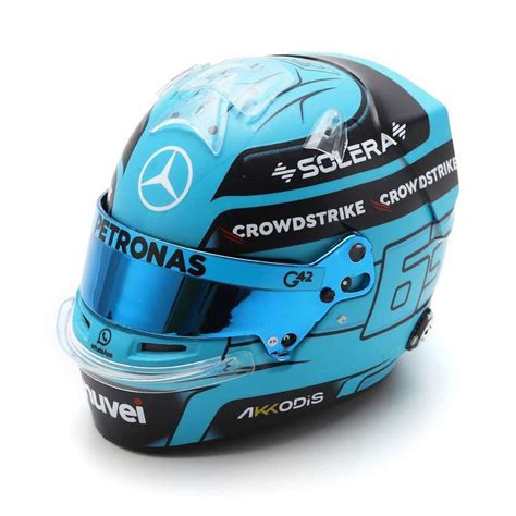 Spark George Russell Mercedes Helmet - 2024 1:5