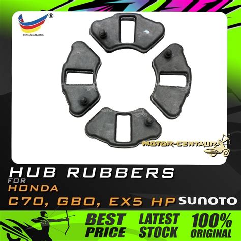 Getah Hub Sunoto Hub Rubber Damper Set Honda C70 Gbo Ex5 High Power Shopee Malaysia