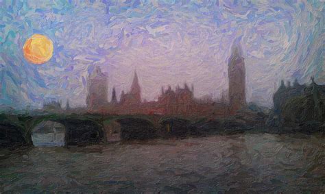 London Fog Painting by Celestial Images - Fine Art America