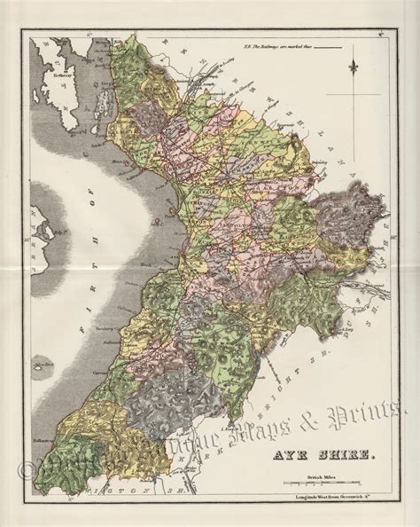 Regional County Maps Of Scotland Archives Welland Antique Maps