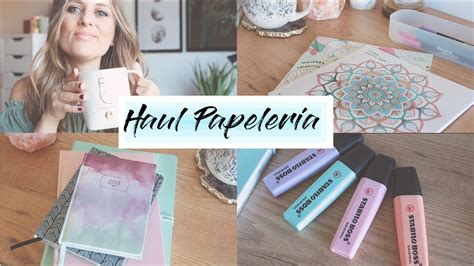 Haul Papeleria Youtube