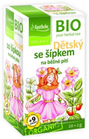 Apotheke BIO Herbatka ziołowa dla dzieci with rosehip notino pl