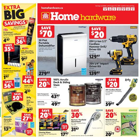 Home Hardware On Flyer August To