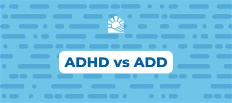 Adhd Vs Add Difference Between Add And Adhd