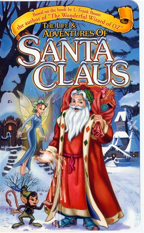 Life And Adventures Of Santa Claus Rare Vhs Starring Robby Benson