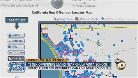 13 Sex Offenders Living Near Chula Vista School Youtube