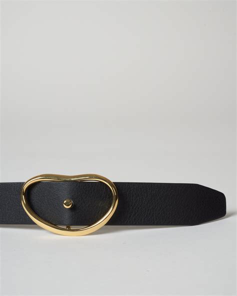 Lizzie Fortunato Wide Georgia Belt Black