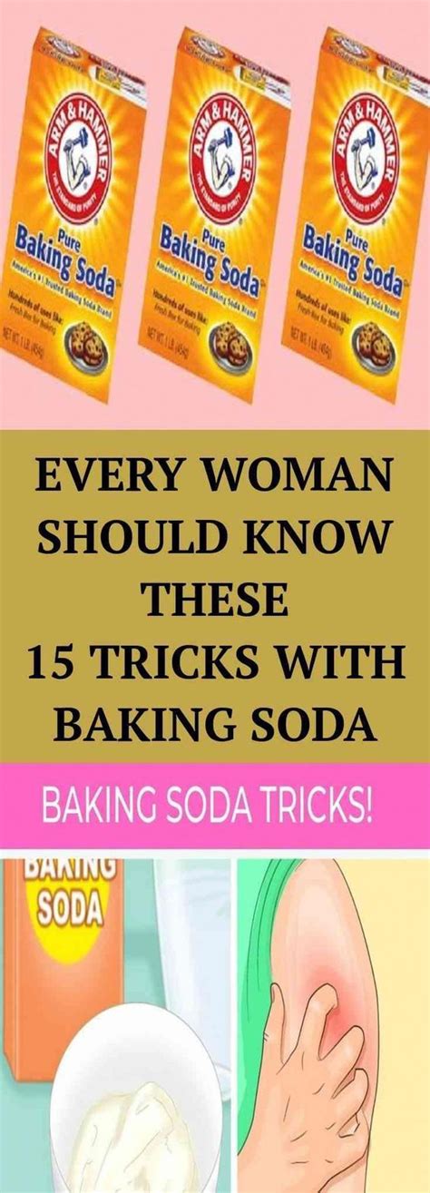 Every Woman Should Know These 15 Tricks With Baking Soda Healthy Soda