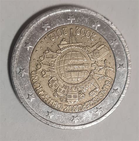 2 Euro Münze Gedenkmünze Bundesrepublik Deutschland 2002 2012 eBay