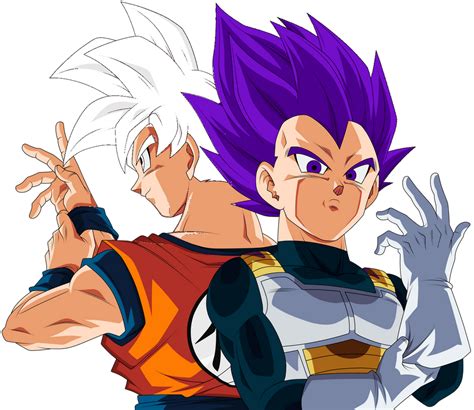 Goku Mui And Vegeta Hakaishin By Danickrenders On Deviantart