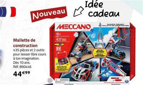 Promo Mallette De Construction Meccano Chez La Grande R Cr Icatalogue Fr