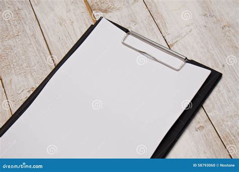 Paper Holder Pad Stock Photo Image Of Holder Cardboard 58793060