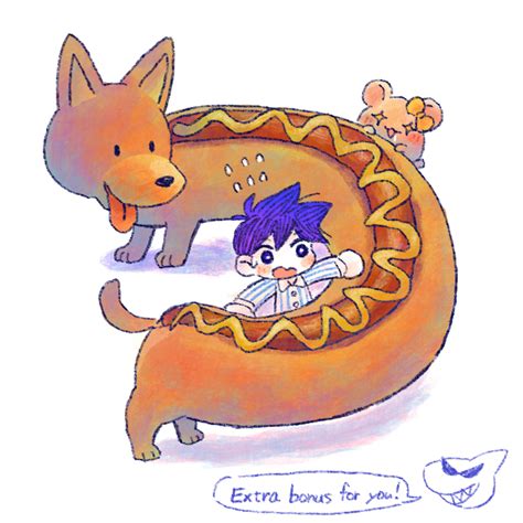 Hero Hero Mr Jawsum Ems And Hot Diggity Dog Omori Drawn By Sun