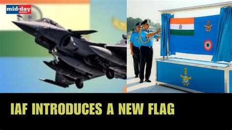 Indian Air Force Day 2023 Indian Air Force Unveils Its New Ensign After 72 Years