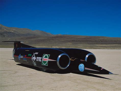 Vehículo terrestre Thrust SSC Autocosmos